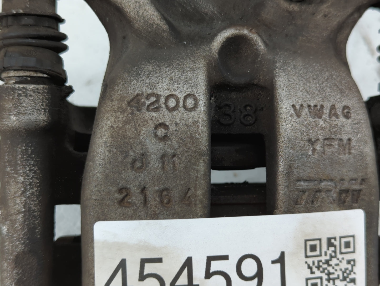 Volkswagen Passat Cc Rear Driver Left Brake Caliper - Oemusedautoparts1.com