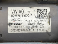 2018-2022 Volkswagen Tiguan Car Starter Motor Solenoid OEM P/N:02M 911 022 F Fits Fits 2018 2019 2020 2021 2022 OEM Used Aut