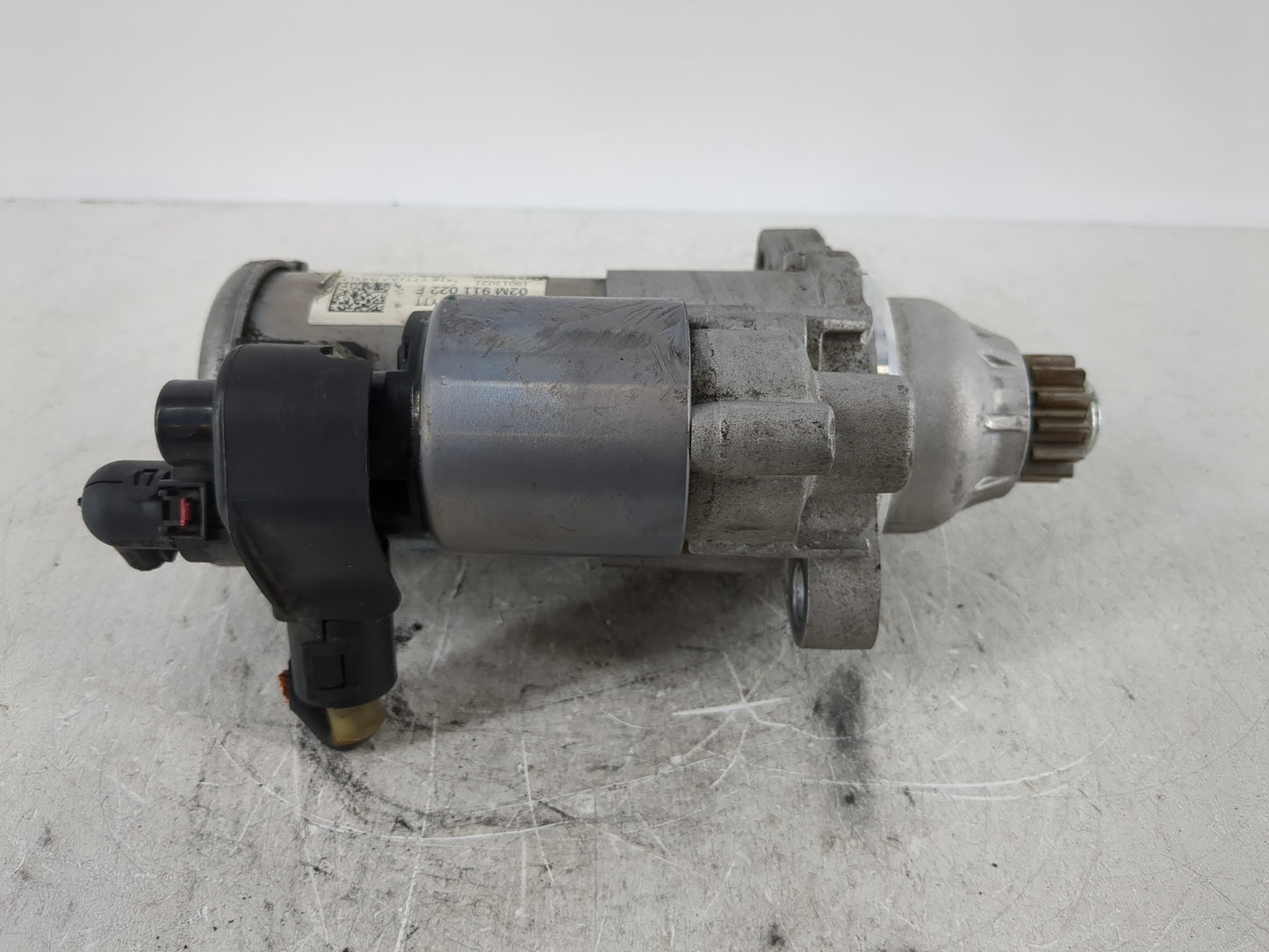 2018-2022 Volkswagen Tiguan Car Starter Motor Solenoid OEM P/N:02M 911 022 F Fits Fits 2018 2019 2020 2021 2022 OEM Used Aut