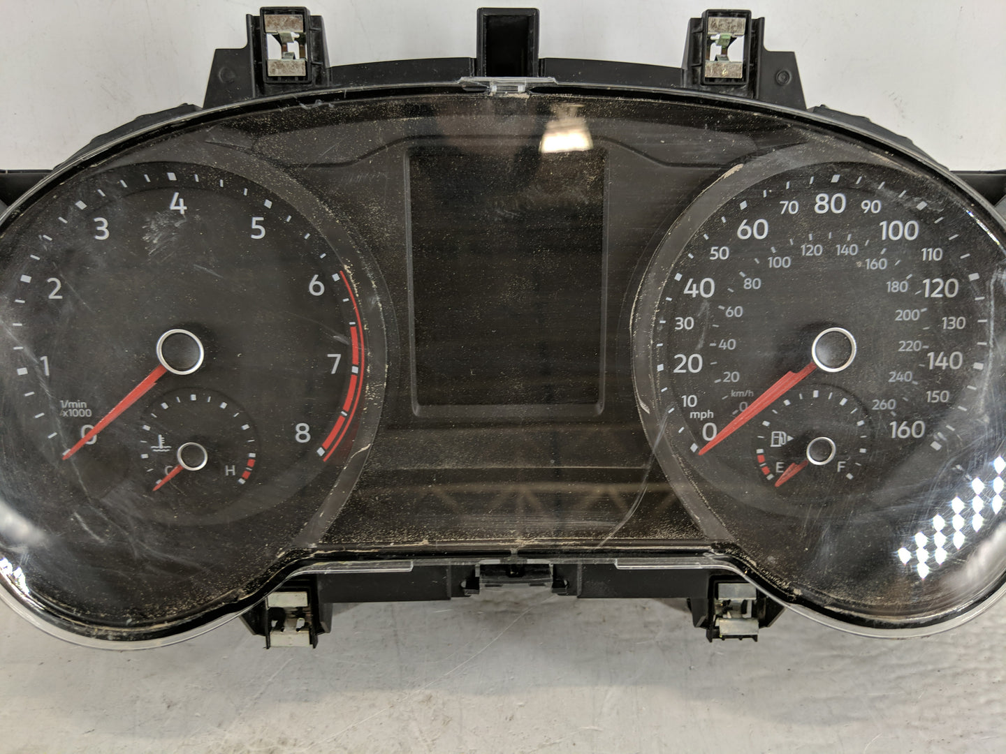 2021-2022 Volkswagen Tiguan Instrument Cluster Speedometer Gauges Fits Fits 2021 2022 OEM Used Auto Parts - Oemusedautoparts