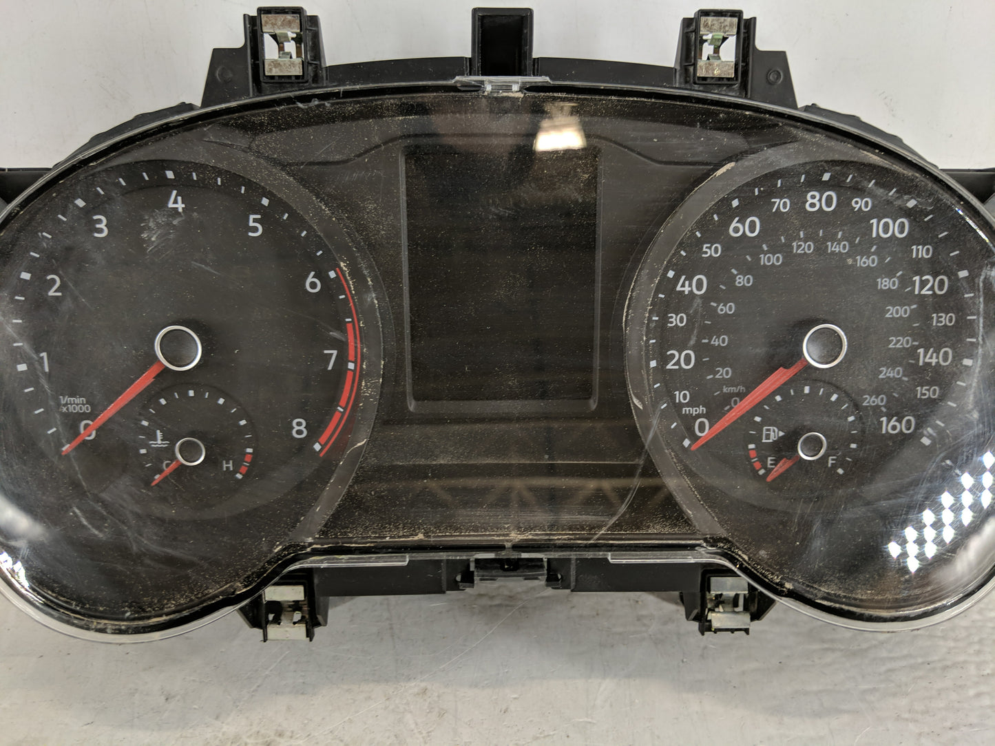 2021-2022 Volkswagen Tiguan Instrument Cluster Speedometer Gauges Fits Fits 2021 2022 OEM Used Auto Parts - Oemusedautoparts
