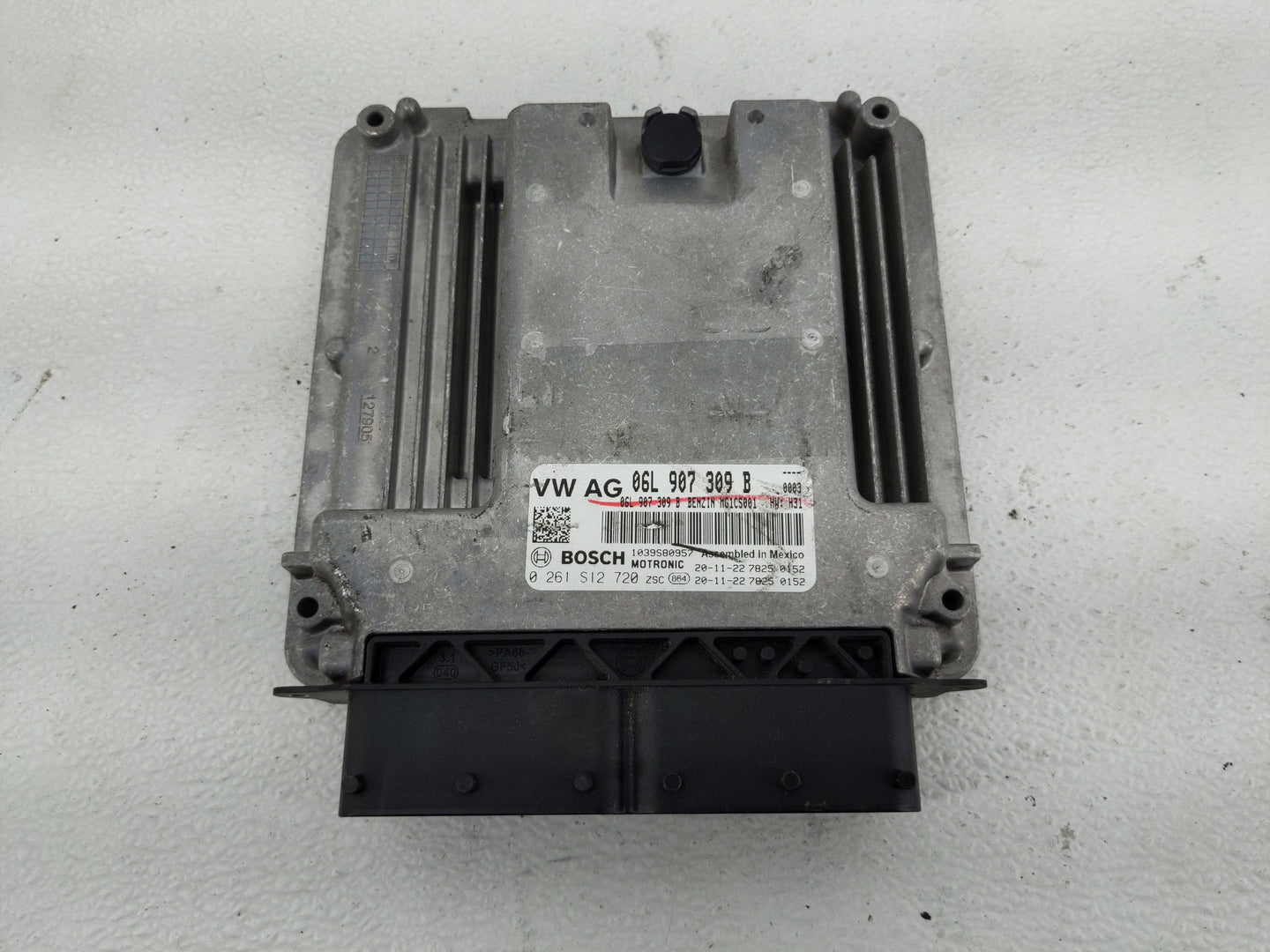2021 Volkswagen Tiguan PCM Engine Control Computer ECU ECM PCU OEM P/N:0 261 S12 720 06L 907 309 B Fits OEM Used Auto Parts 
