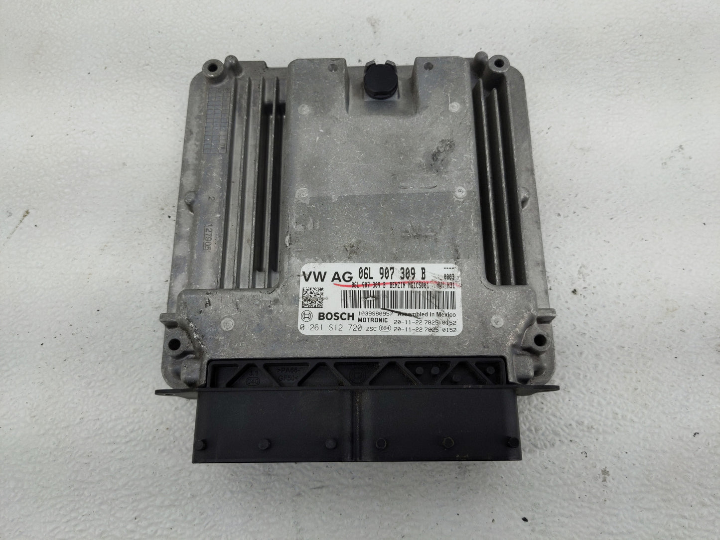 2021 Volkswagen Tiguan PCM Engine Control Computer ECU ECM PCU OEM P/N:0 261 S12 720 06L 907 309 B Fits OEM Used Auto Parts 