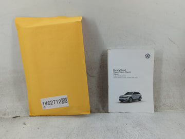 2021 Volkswagen Tiguan Owners Manual Book Guide P/N:5NM012723SG OEM Used Auto Parts - Oemusedautoparts1.com