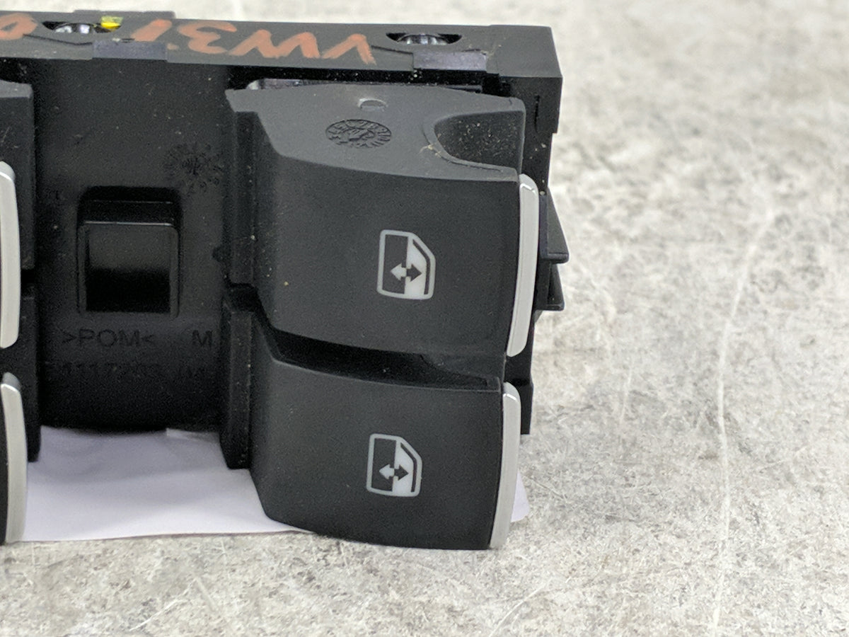 2018-2022 Volkswagen Tiguan Master Power Window Switch Replacement Driver Side Left P/N:5G0959857E Fits OEM Used Auto Parts 