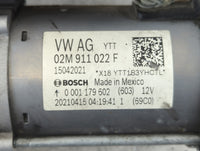2021-2022 Volkswagen Tiguan Car Starter Motor Solenoid OEM P/N:02M 911 022 F Fits Fits 2020 2021 2022 OEM Used Auto Parts - 