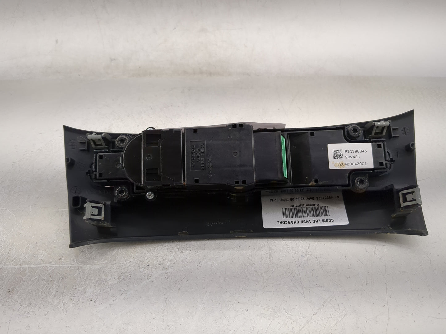 2019-2020 Volvo S60 Climate Control Module Temperature AC/Heater Replacement P/N:P31398845 Fits Fits 2017 2018 2019 2020 202