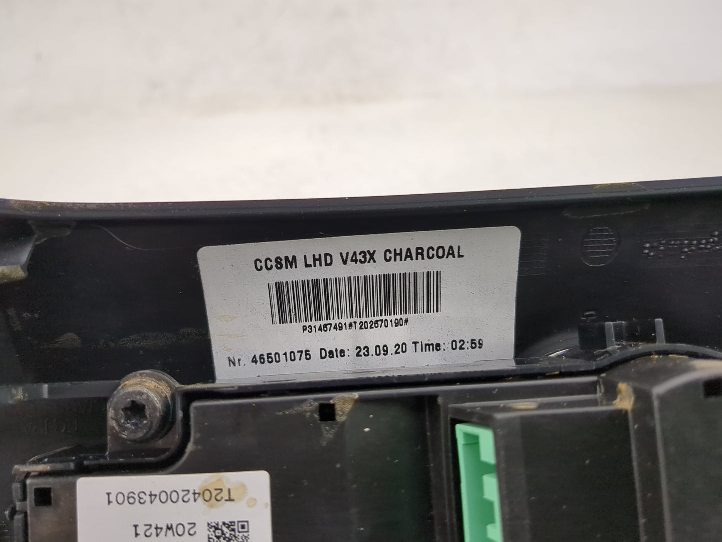 2019-2020 Volvo S60 Climate Control Module Temperature AC/Heater Replacement P/N:P31398845 Fits Fits 2017 2018 2019 2020 202