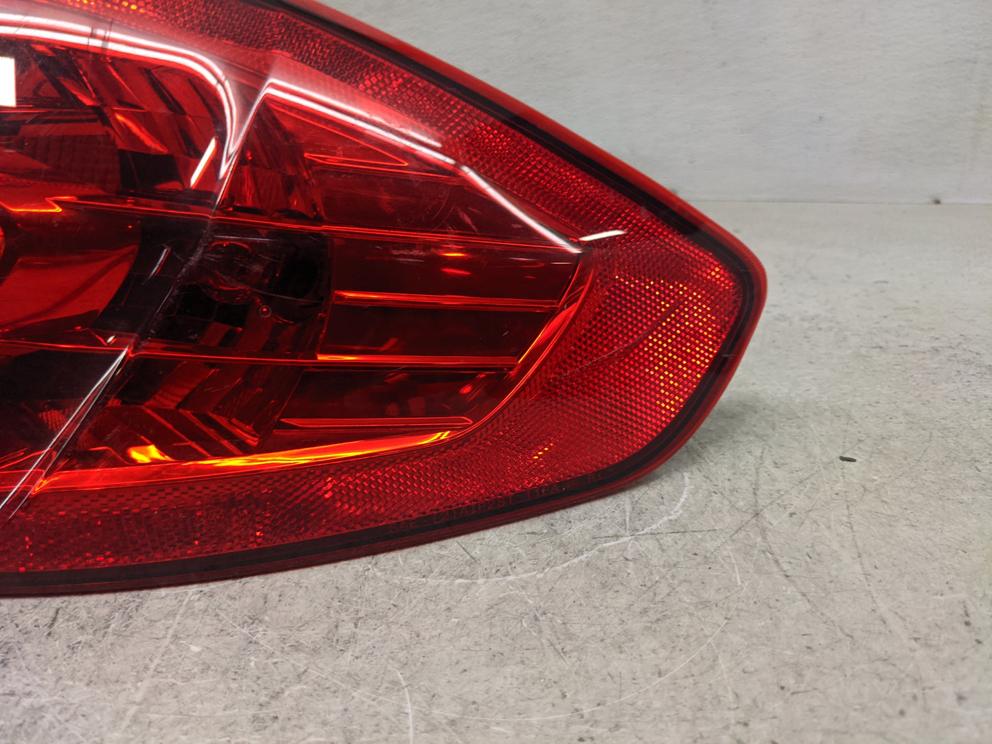 2011-2013 Ford Fiesta Tail Light Assembly Passenger Right OEM P/N:AE83-13B504-AC Fits Fits 2011 2012 2013 OEM Used Auto Part