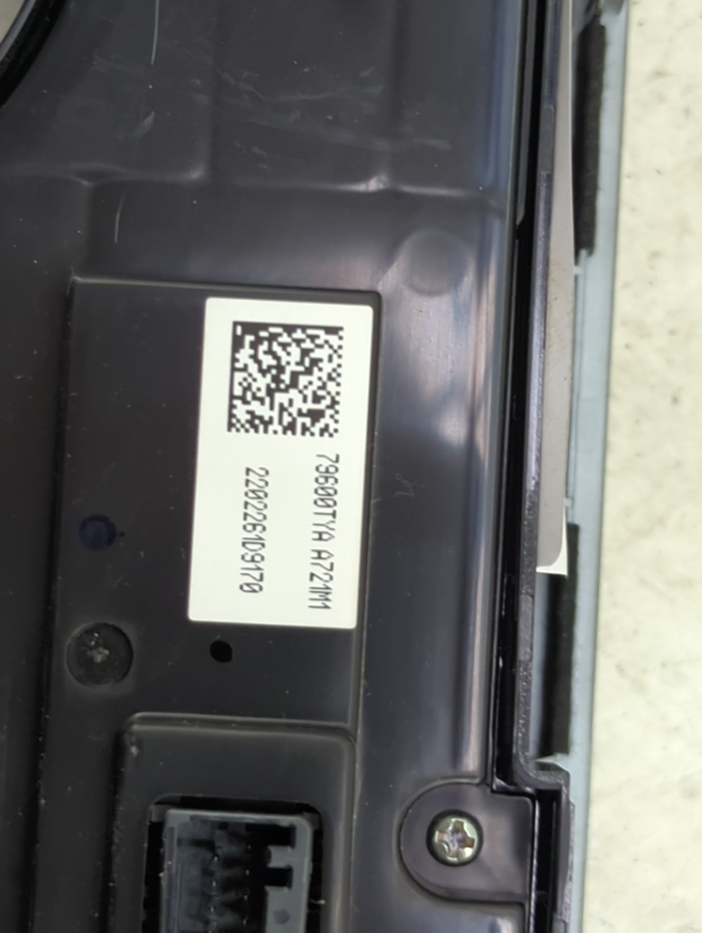 2022 Acura Mdx Climate Control Module Temperature AC/Heater Replacement P/N:79600TYA A721M1 Fits OEM Used Auto Parts - Oemus