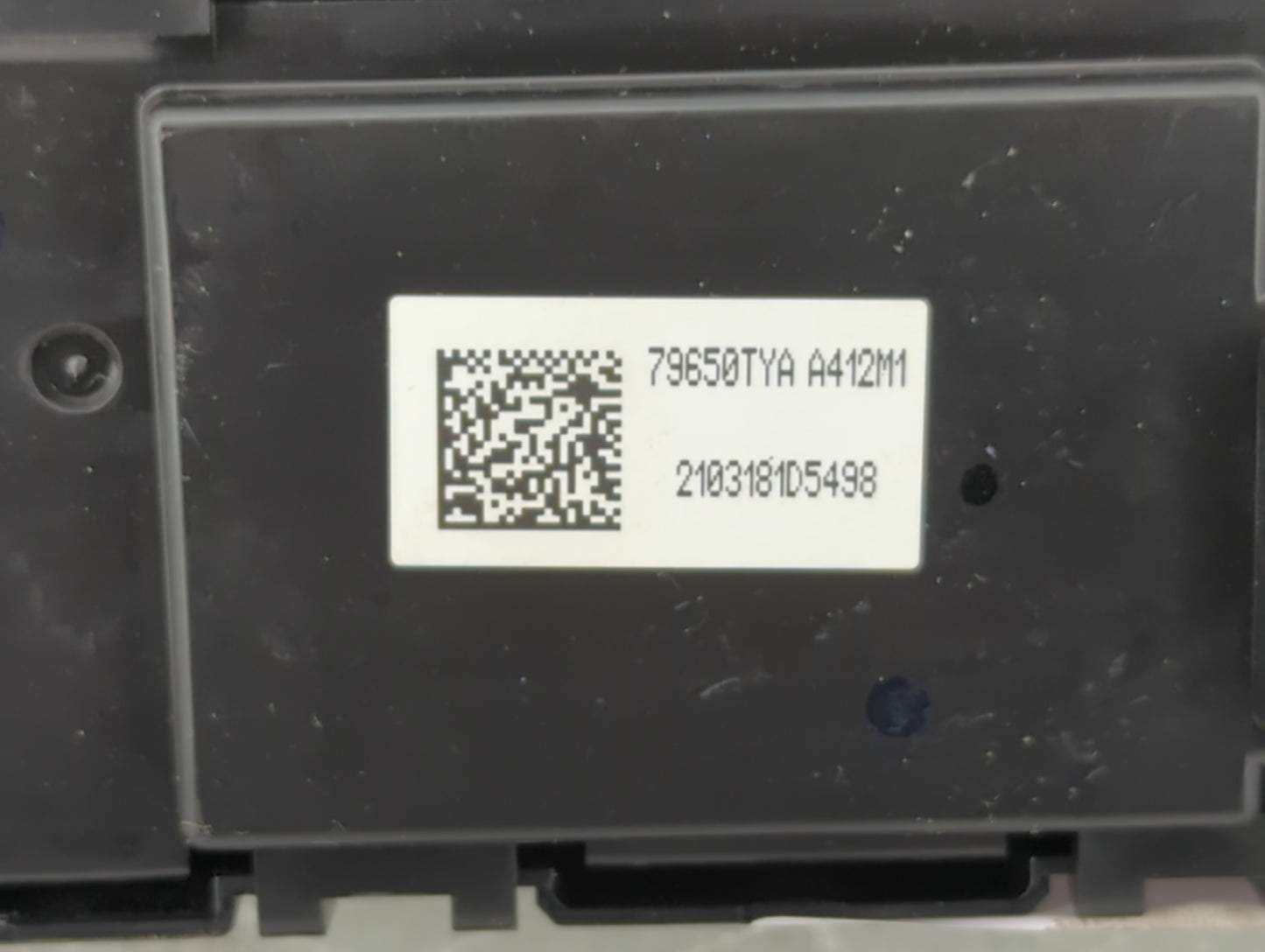 2022 Acura Mdx Climate Control Module Temperature AC/Heater Replacement P/N:79650TYA A412M1 Fits OEM Used Auto Parts - Oemus