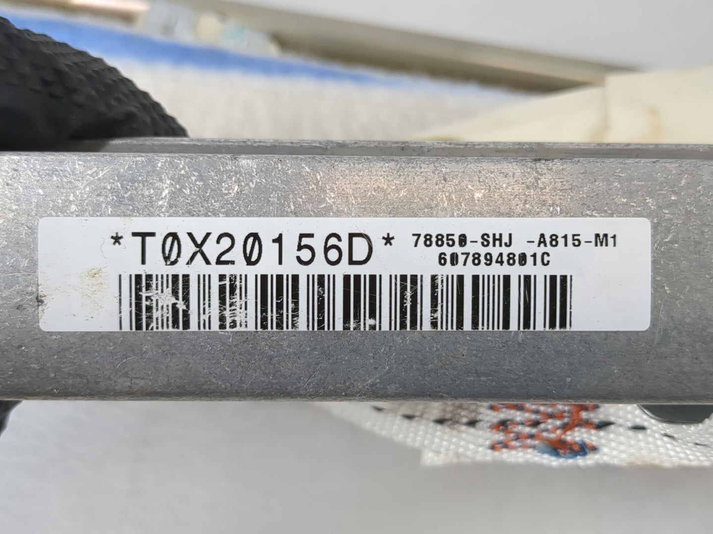 2022 Acura Rdx Air Bag Passenger Right Dashboard OEM P/N:T0X20156D 78850-SHJ-A815-M1, 607894801C Fits OEM Used Auto Parts - 