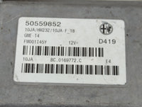 2022 Alfa Romeo Giulia PCM Engine Control Computer ECU ECM PCU OEM P/N:50559852 Fits OEM Used Auto Parts - Oemusedautoparts1