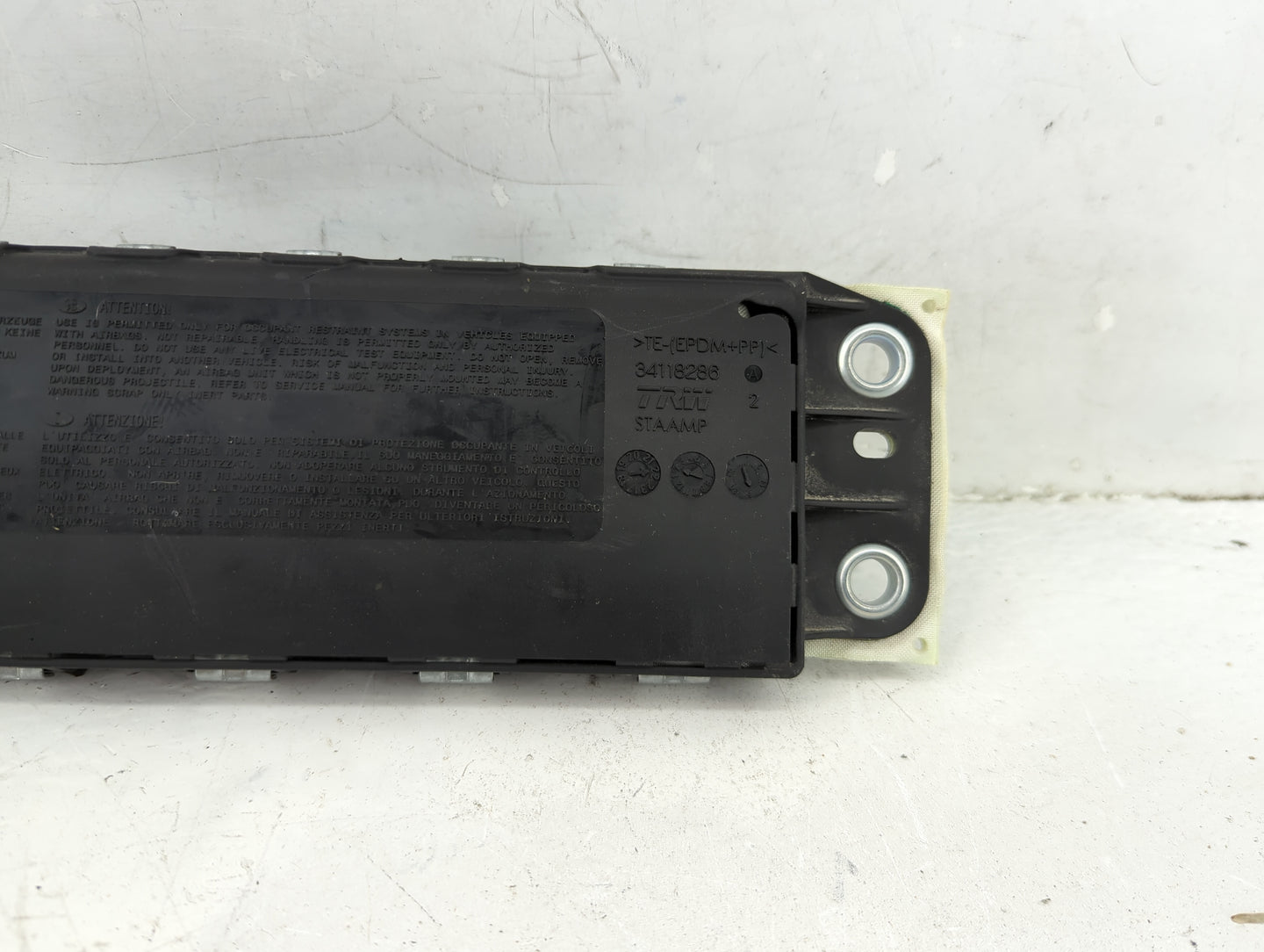 2022 Alfa Romeo Giulia Air Bag Driver Left Knee OEM P/N:00505439940 Fits OEM Used Auto Parts - Oemusedautoparts1.com