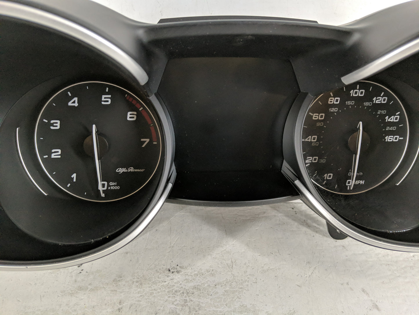2022 Alfa Romeo Stelvio Instrument Cluster Speedometer Gauges Fits OEM Used Auto Parts - Oemusedautoparts1.com