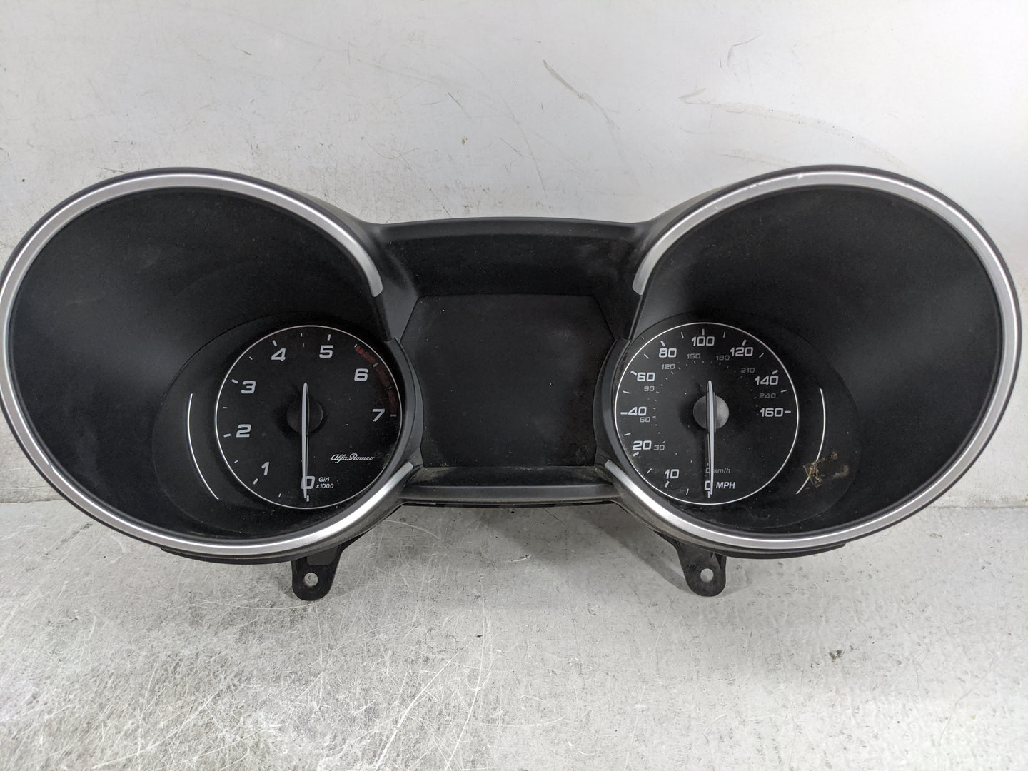 2022 Alfa Romeo Stelvio Instrument Cluster Speedometer Gauges P/N:A3C1067790000002834 F412B0112V53517, 50571276 Miles:24K Fi