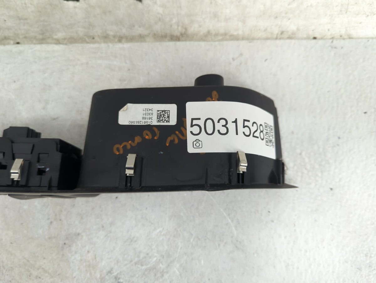 2022 Alfa Romeo Stelvio Master Power Window Switch Replacement Driver Side Left P/N:015612B5580 Fits Fits 2017 OEM Used Auto