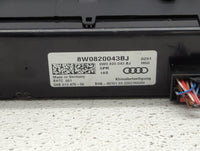2020-2021 Audi A4 Climate Control Module Temperature AC/Heater Replacement P/N:8W0820043BJ Fits Fits 2020 2021 OEM Used Auto
