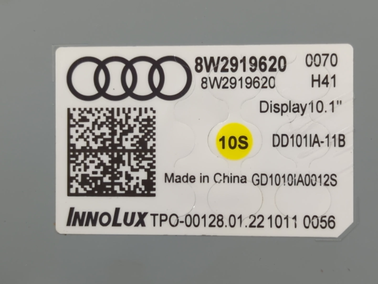 2020-2021 Audi A4 Information Display Screen - Oemusedautoparts1.com