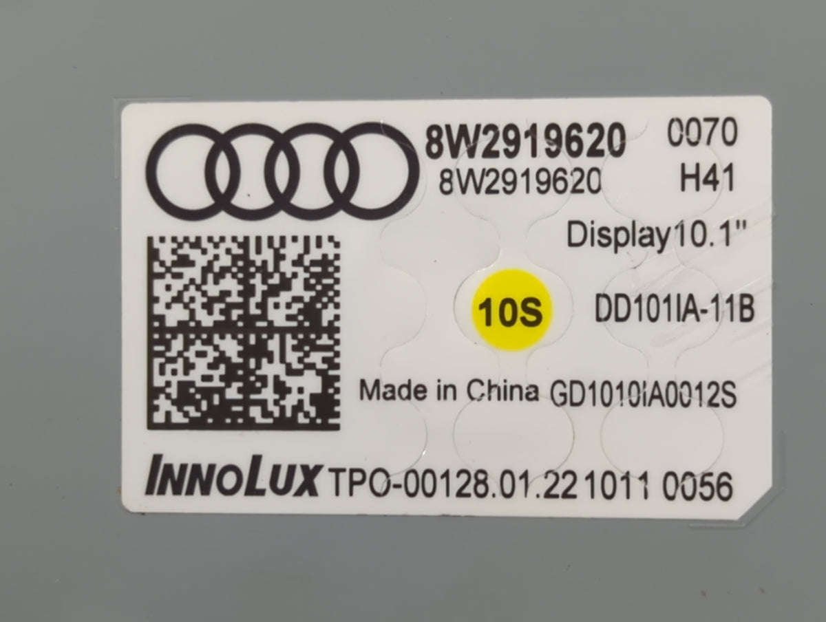 2020-2021 Audi A4 Information Radio Display Screen - Oemusedautoparts1.com