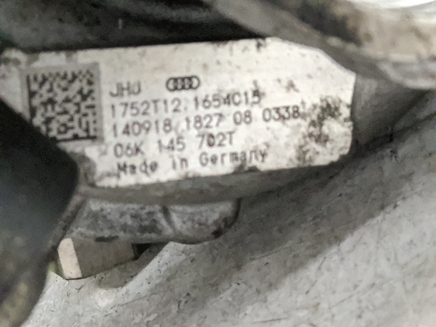 2022 Audi Q3 Turbocharger Turbo Charger Super Charger Supercharger - Oemusedautoparts1.com