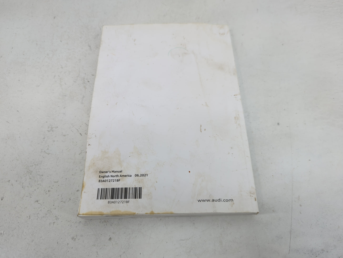 2022 Audi Q3 Owners Manual Book Guide P/N:83A012721BF 83A0127218F OEM Used Auto Parts - Oemusedautoparts1.com