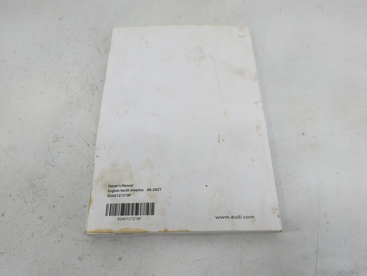 2022 Audi Q3 Owners Manual Book Guide P/N:83A012721BF 83A0127218F OEM Used Auto Parts - Oemusedautoparts1.com