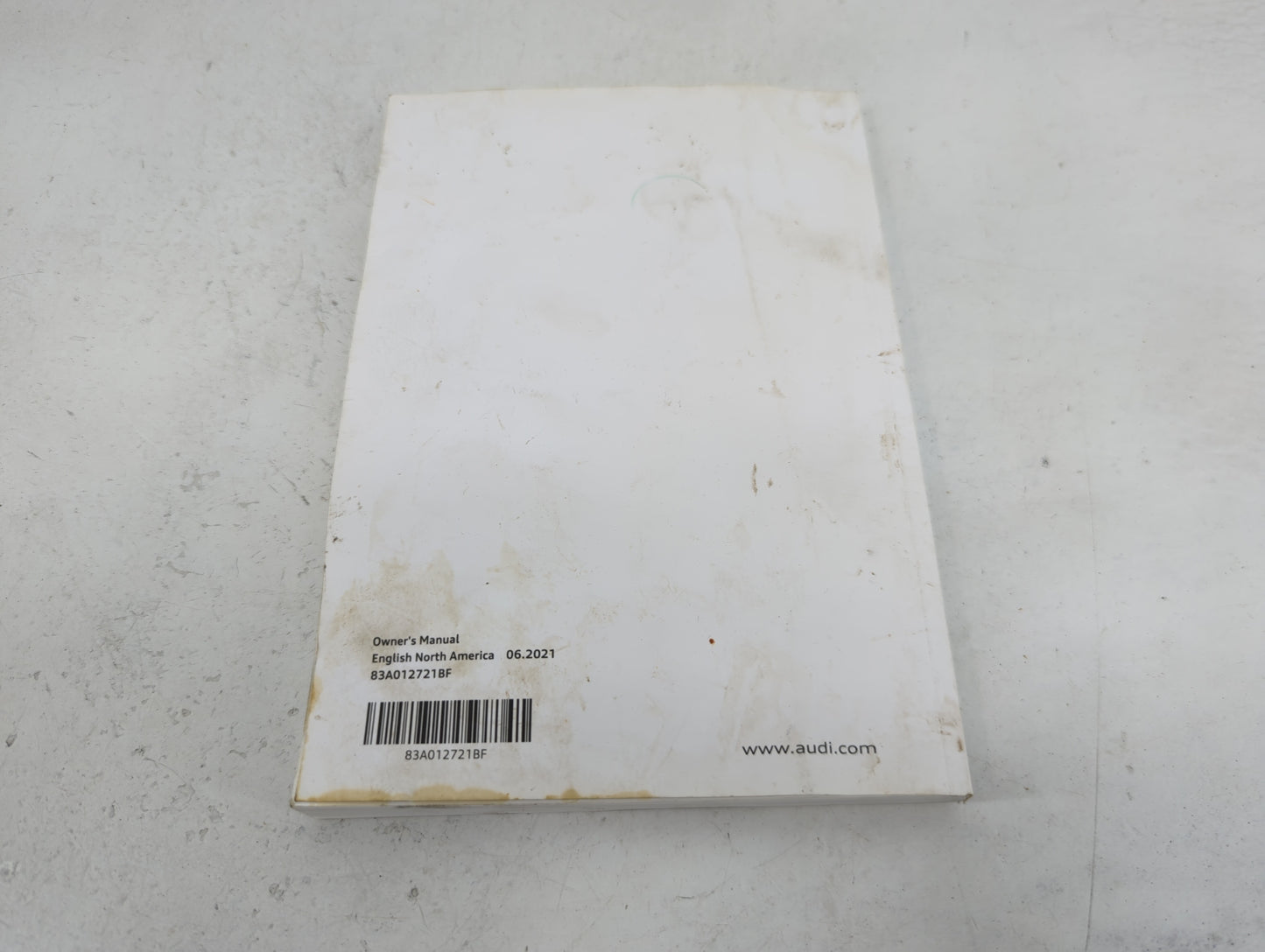 2022 Audi Q3 Owners Manual Book Guide P/N:83A012721BF 83A0127218F OEM Used Auto Parts - Oemusedautoparts1.com