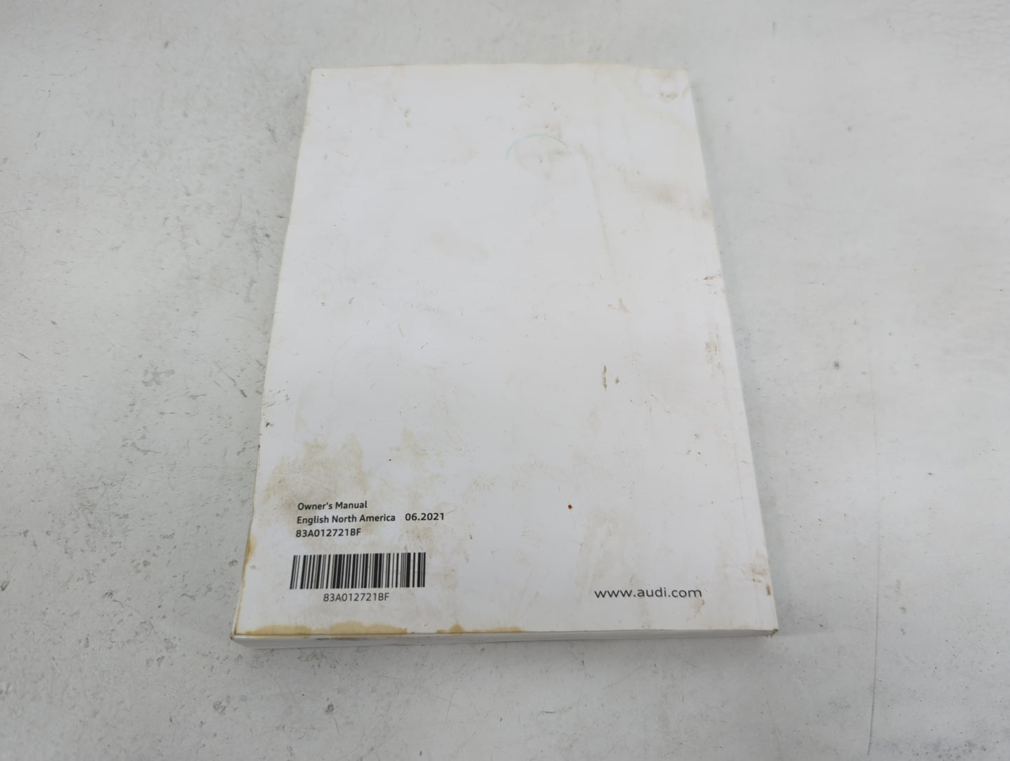 2022 Audi Q3 Owners Manual Book Guide P/N:83A012721BF 83A0127218F OEM Used Auto Parts - Oemusedautoparts1.com