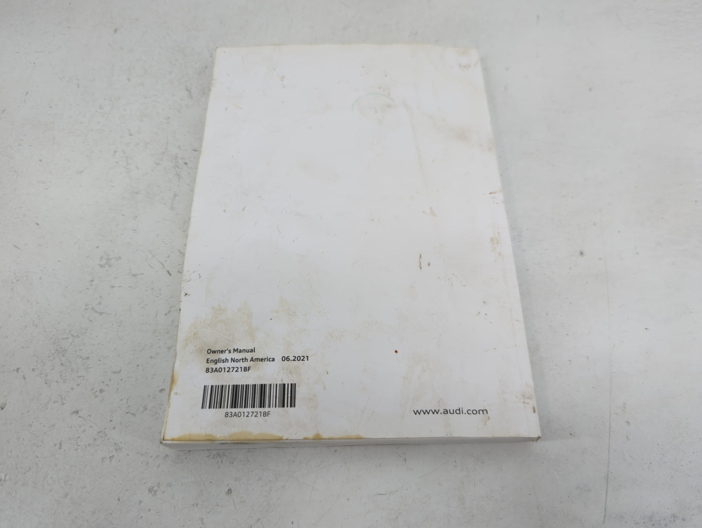 2022 Audi Q3 Owners Manual Book Guide P/N:83A012721BF 83A0127218F OEM Used Auto Parts - Oemusedautoparts1.com