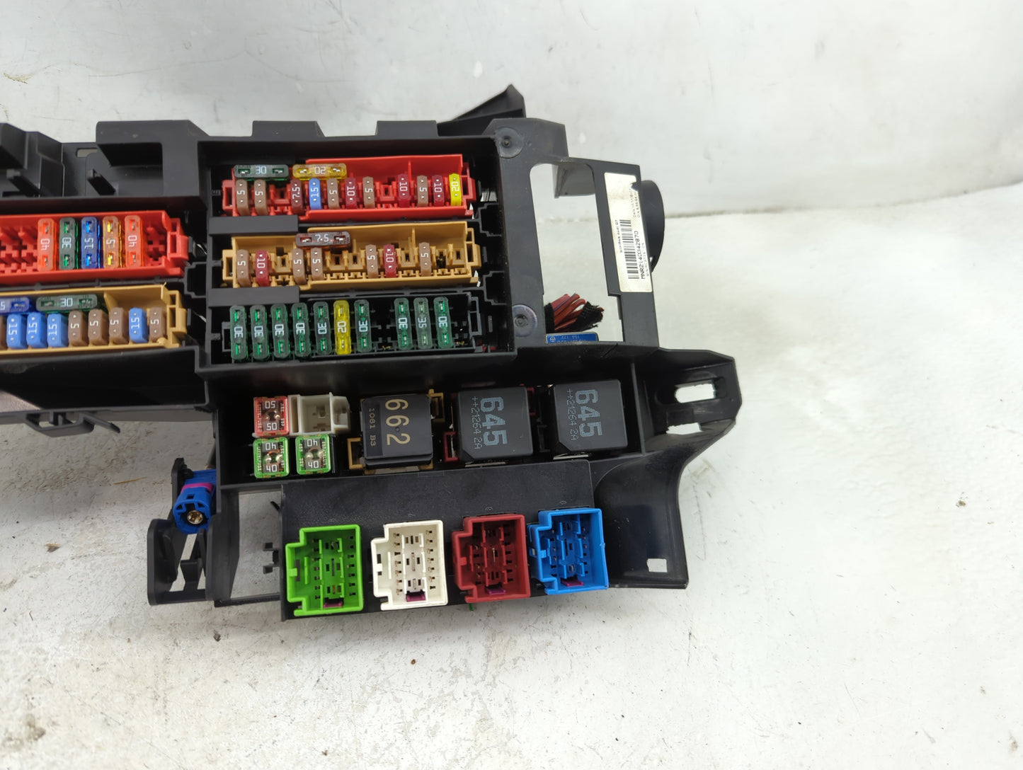 2017-2022 Audi Q7 Fusebox Fuse Box Panel Relay Module P/N:4M0 971 845 Fits Fits 2017 2018 2019 2020 2021 2022 OEM Used Auto 