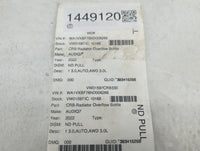 2020-2022 Audi Q7 Radiator Coolant Overflow Expansion Tank Bottle - Oemusedautoparts1.com