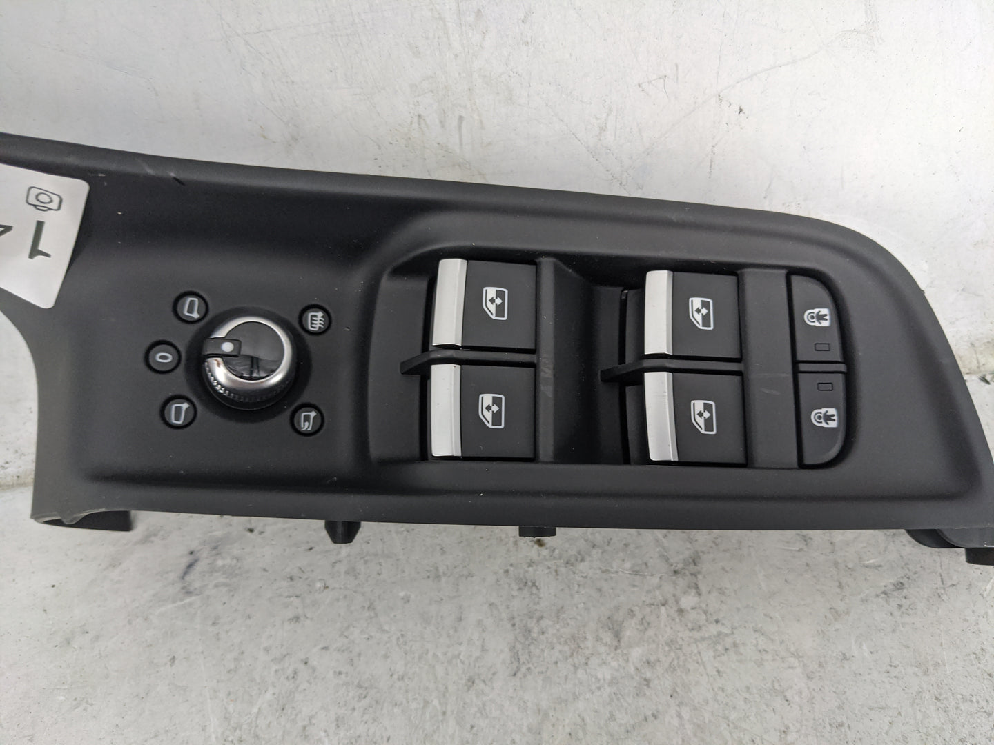 2021-2022 Audi Q7 Master Power Window Switch Replacement Driver Side Left P/N:4M0.959.565.M 4M0959565M Fits Fits 2020 2021 2