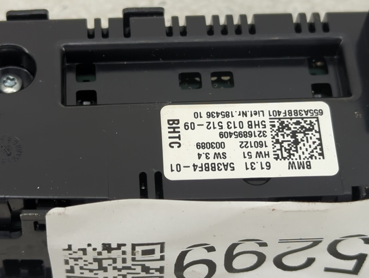 2019-2021 Bmw 330i Climate Control Module Temperature AC/Heater Replacement P/N:5A3BBF4-01 5HB013512-09 Fits Fits 2019 2020 