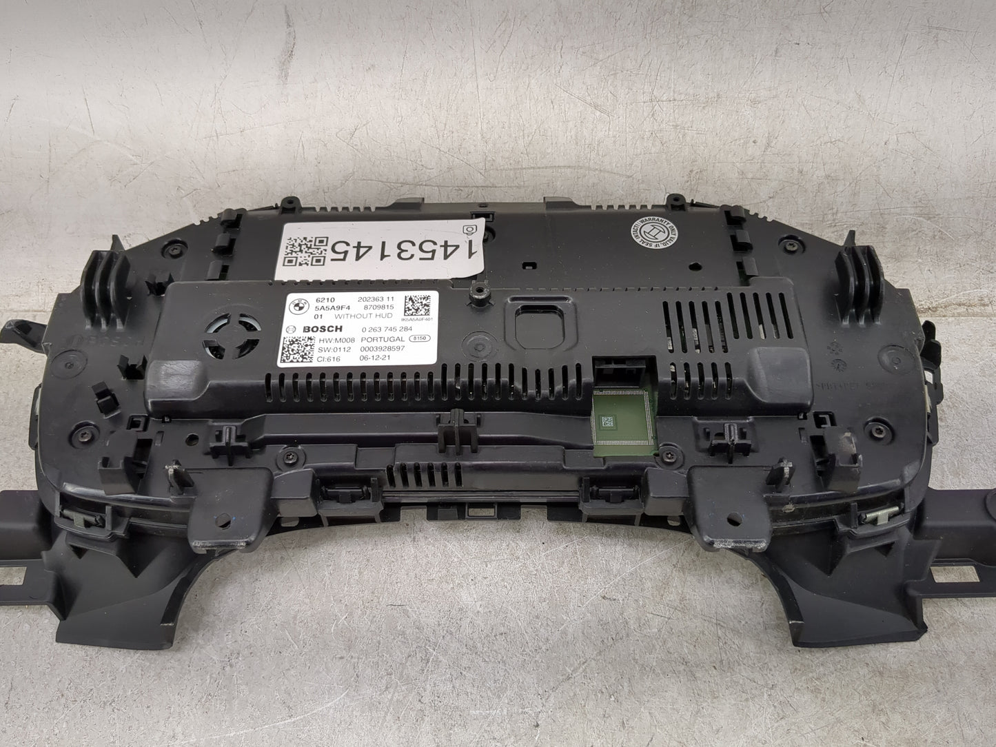 2022 Bmw 330i Instrument Cluster Speedometer Gauges P/N:5A5A9F4 8709815, 0263745284, 20236311 Miles:11K Fits OEM Used Auto P