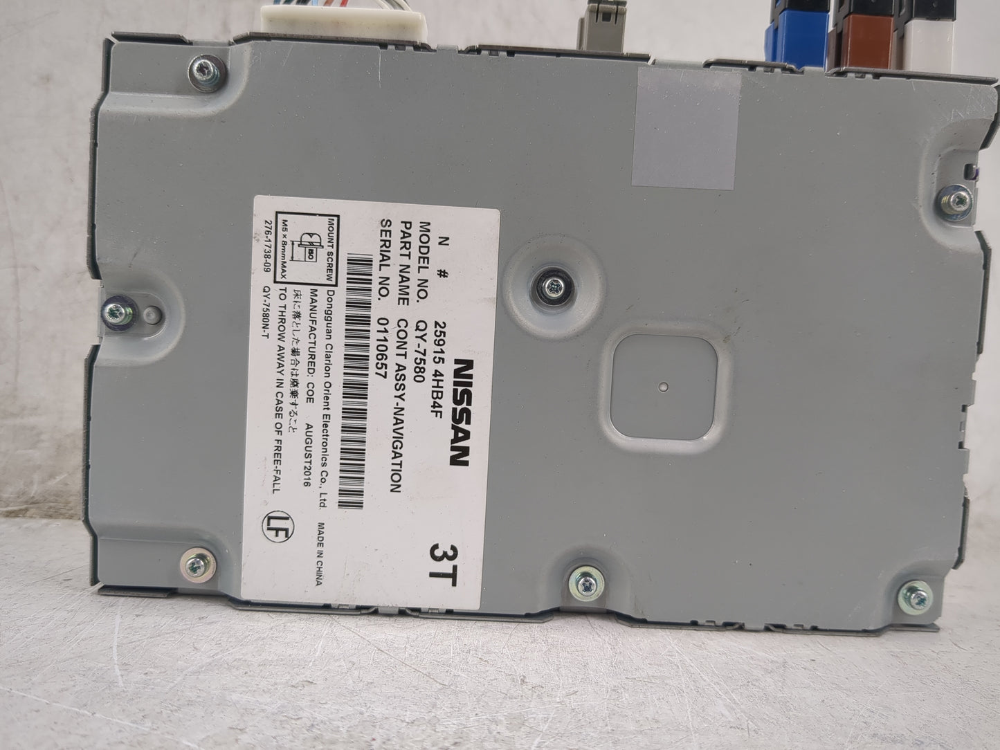 Bmw M760i Information-gps-tv Control Module 259154hb4f|qy-7580 - Oemusedautoparts1.com