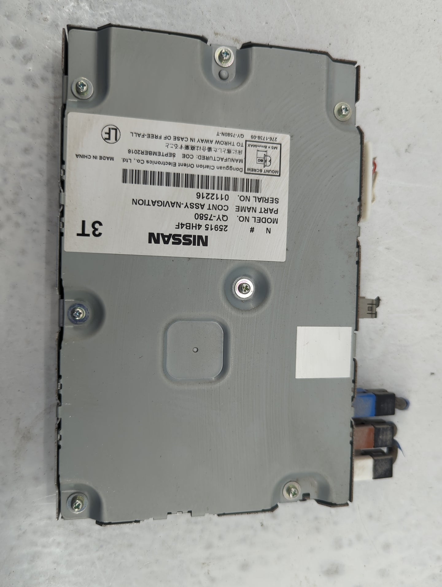 Bmw M760i Information-gps-tv Control Module 259154hb4f|qy-7580 - Oemusedautoparts1.com