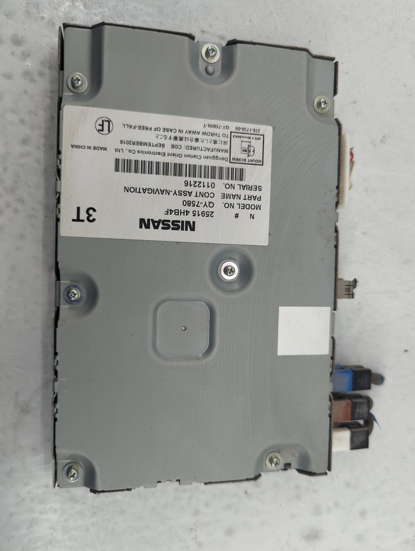 Bmw M760i Information-gps-tv Control Module 259154hb4f|qy-7580 - Oemusedautoparts1.com