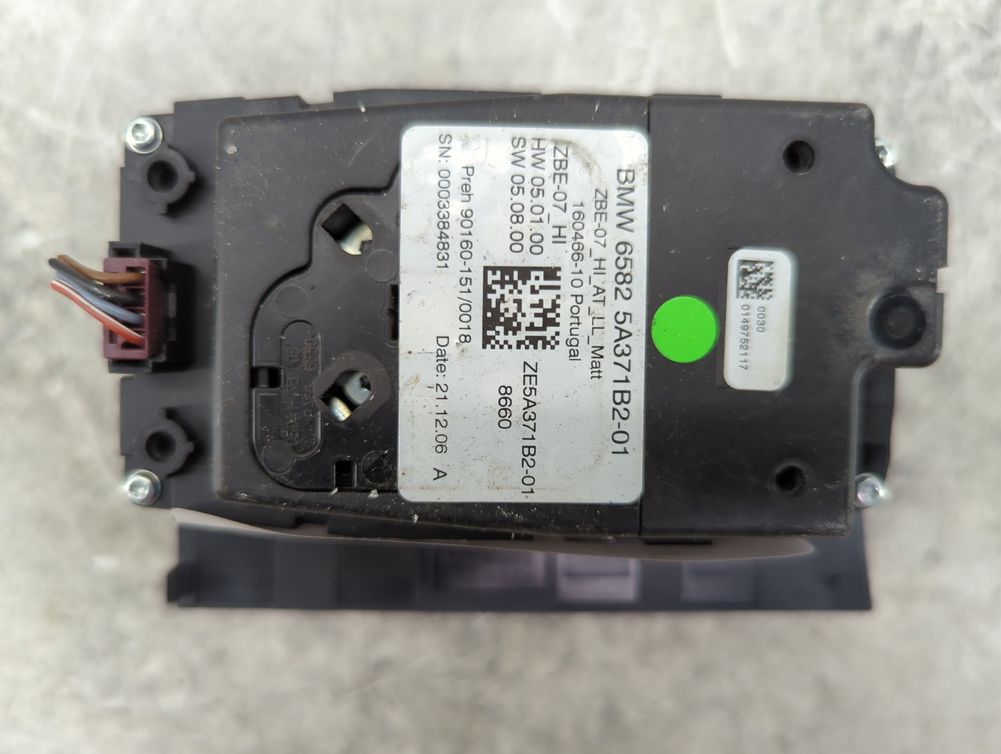 2022 Bmw X3 Radio AM FM Cd Player Receiver Replacement P/N:6582 5A371B2-01 ZE5A371B2-01 Fits OEM Used Auto Parts - Oemusedau