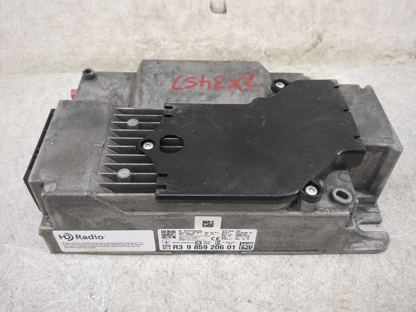 2022 Bmw X3 Radio AM FM Cd Player Receiver Replacement P/N:R3 5 A55 AE9 01 8714867, HB B274 Fits Fits 2019 2020 2021 OEM Use