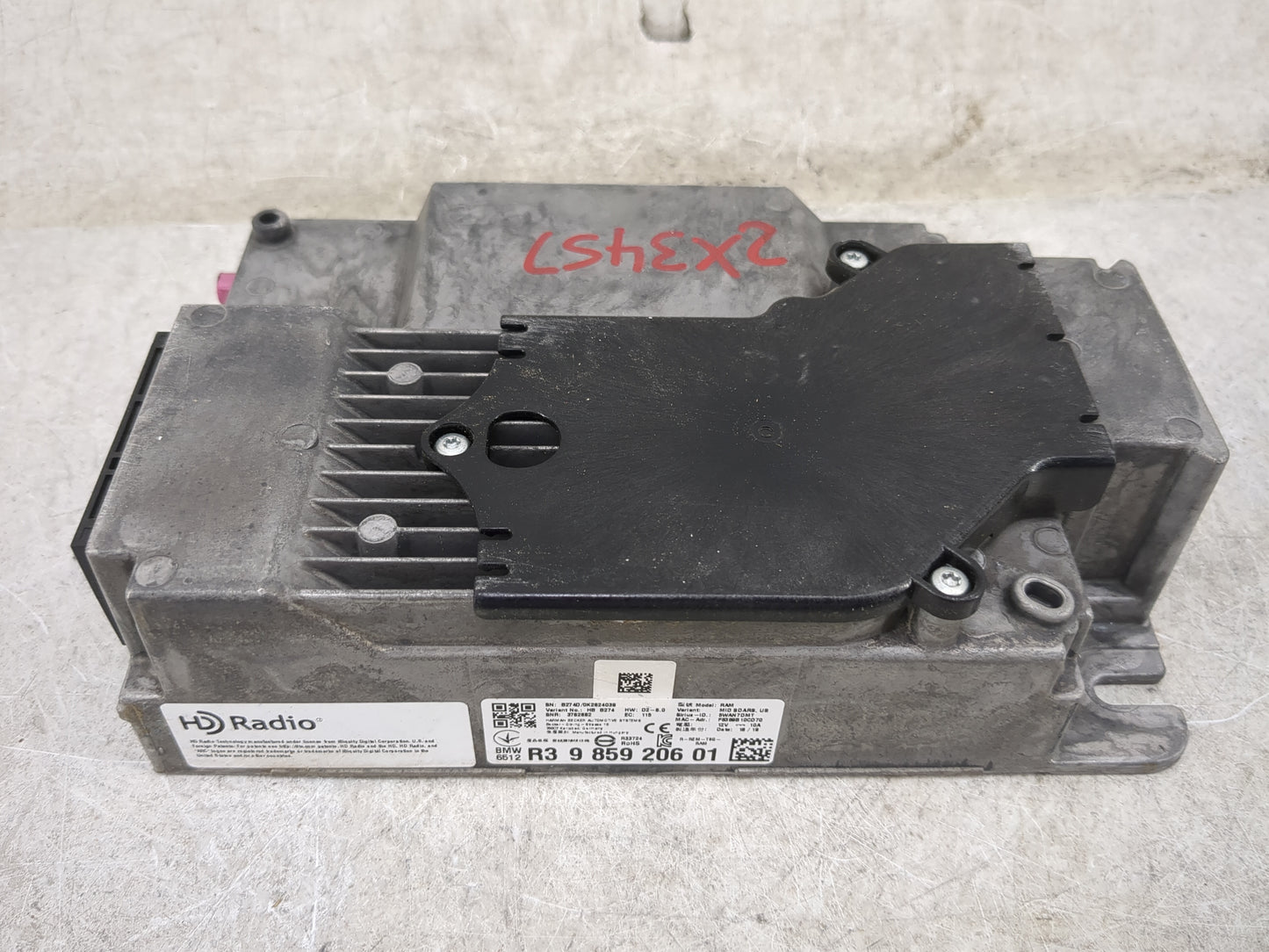 2022 Bmw X3 Radio AM FM Cd Player Receiver Replacement P/N:R3 5 A55 AE9 01 8714867, HB B274 Fits Fits 2019 2020 2021 OEM Use