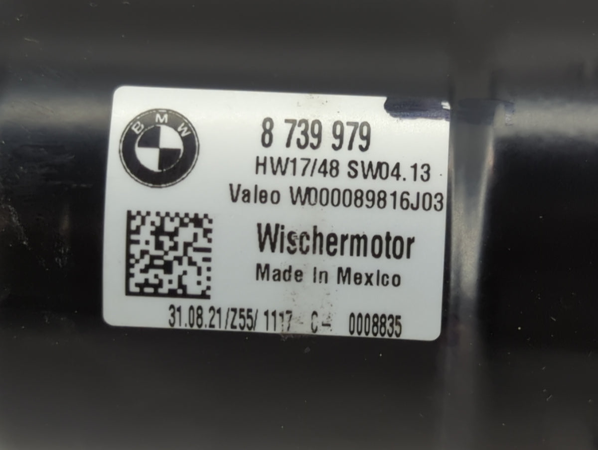 2019-2022 Bmw X5 Front Windshield Wiper Motor P/N:8 739 979 Fits Fits 2019 2020 2021 2022 OEM Used Auto Parts - Oemusedautop
