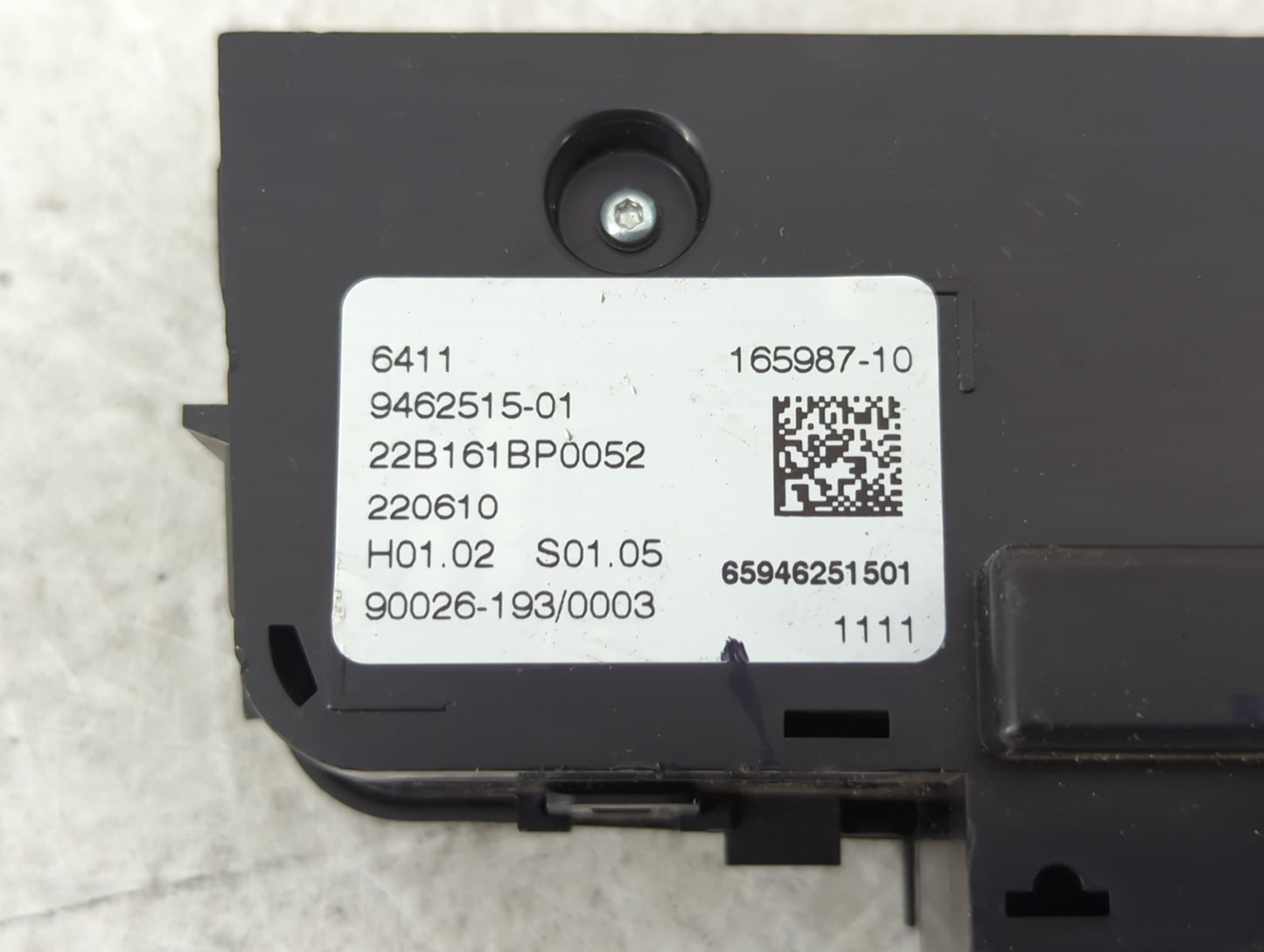 2019-2021 Bmw X7 Climate Control Module Temperature AC/Heater Replacement P/N:9462515-01 Fits Fits 2019 2020 2021 2022 OEM U