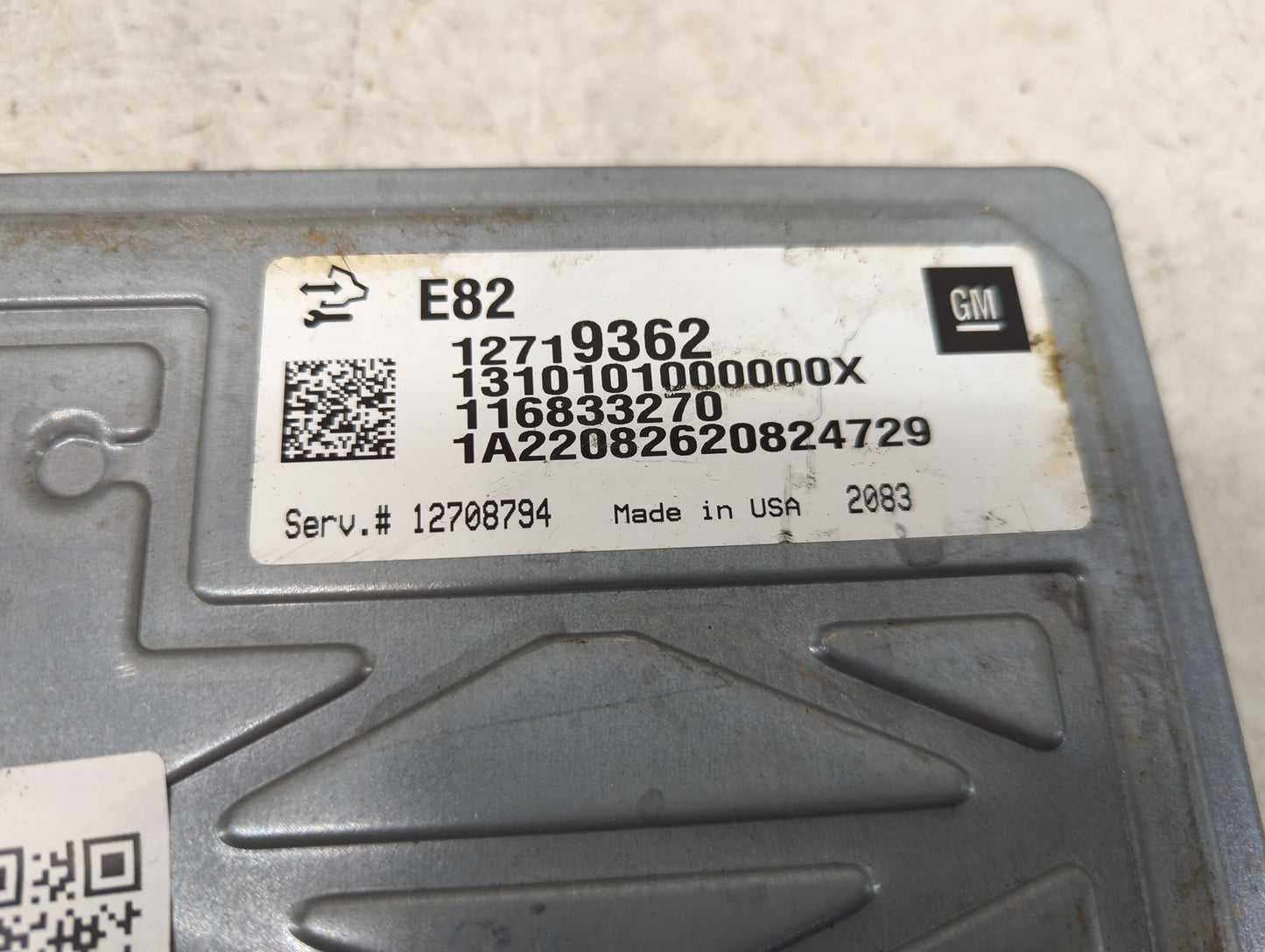 2018-2020 Buick Enclave PCM Engine Control Computer ECU ECM PCU OEM P/N:116833270 12719362 Fits OEM Used Auto Parts - Oemuse