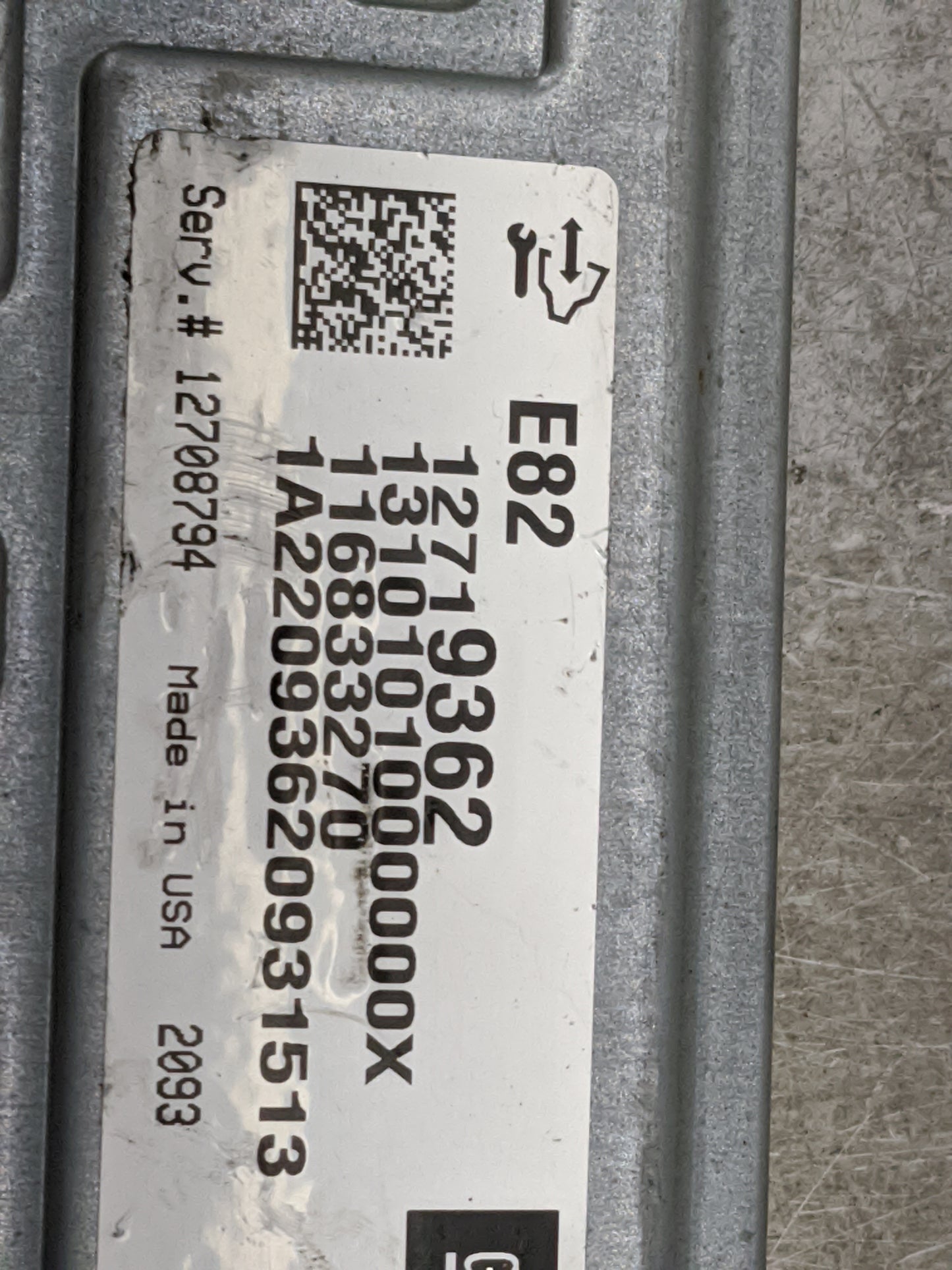 2018-2020 Buick Enclave PCM Engine Control Computer ECU ECM PCU OEM P/N:12719362 12708794 Fits OEM Used Auto Parts - Oemused