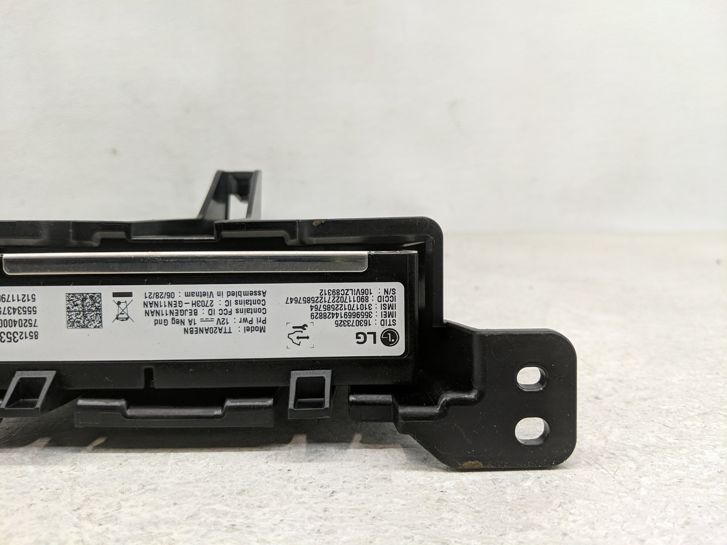 2021 Buick Encore Radio AM FM Cd Player Receiver Replacement P/N:85123532 Fits OEM Used Auto Parts - Oemusedautoparts1.com