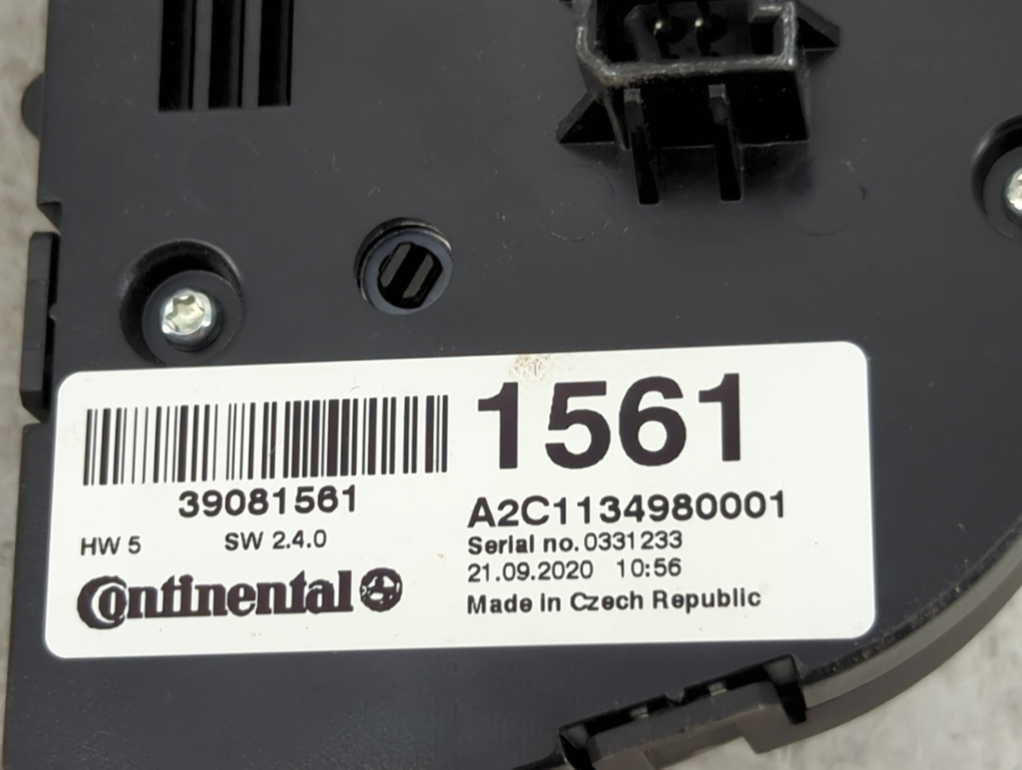 2017-2021 Buick Encore Climate Control Module Temperature AC/Heater Replacement P/N:39081561 A2C1134980001 Fits OEM Used Aut