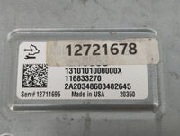 2019 Buick Encore PCM Engine Control Computer ECU ECM PCU OEM P/N:12711695 12721678, 12669908 Fits Fits 2017 2018 2020 2021 