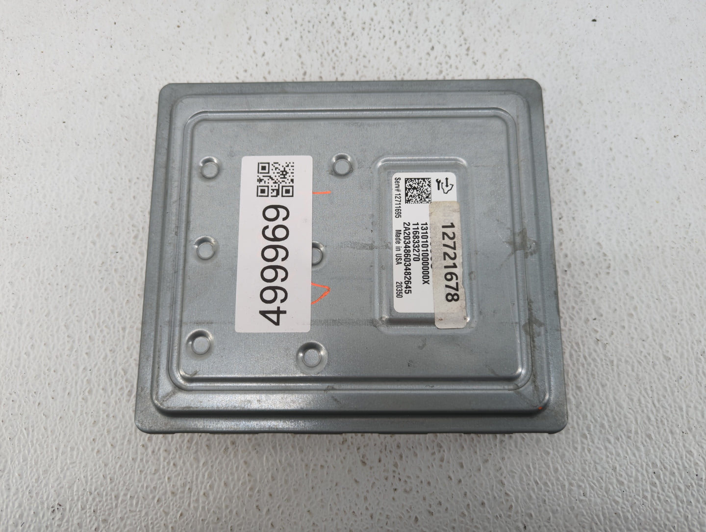 2019 Buick Encore PCM Engine Control Computer ECU ECM PCU OEM P/N:12711695 12721678, 12669908 Fits Fits 2017 2018 2020 2021 
