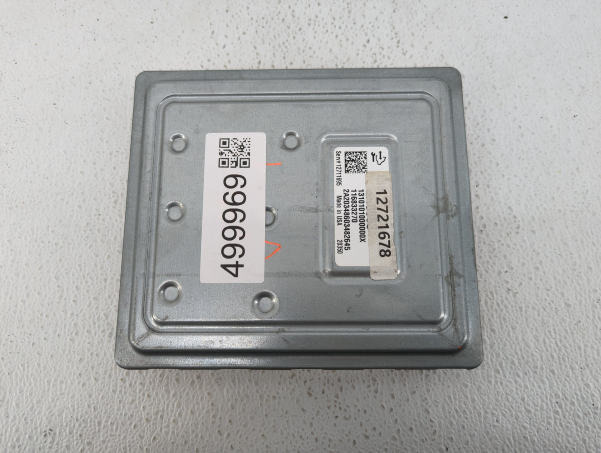 2019 Buick Encore PCM Engine Control Computer ECU ECM PCU OEM P/N:12711695 12721678, 12669908 Fits 2017 2018 2020 2021 2022 